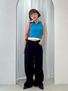 「アイテム（PC・スマホグッズ/家電）」を使った、tomoka︎︎︎︎︎☺︎さん（レディース・157cm・20代）の夏コーディネート