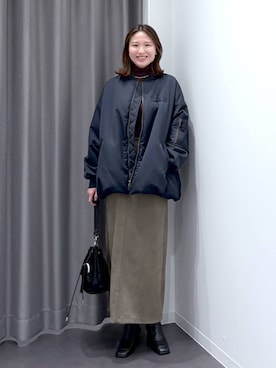 mskyszwさん（レディース・168cm）の冬コーディネート