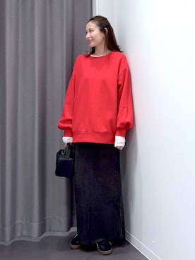 「アイテム（スウェット）」を使った、mskyszwさん（レディース・168cm・30代）の秋コーディネート