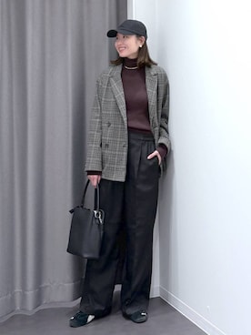 mskyszwさん（レディース・168cm）の冬コーディネート