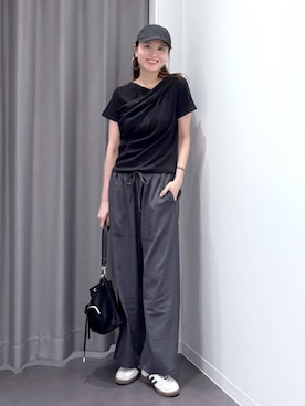 「アイテム（キャップ）」を使った、mskyszwさん（レディース・168cm・30代）の夏コーディネート