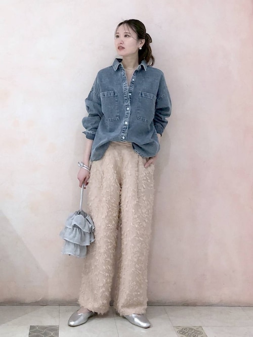 ☀お洒落★美品レッド★最新Win11★オフィス★CORE★特盛1TB★ブルーレイ LAKOLE パンツ カットジャガードパンツ / 290719 レディース