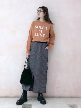 mskyszwさん（レディース・168cm）の秋コーディネート