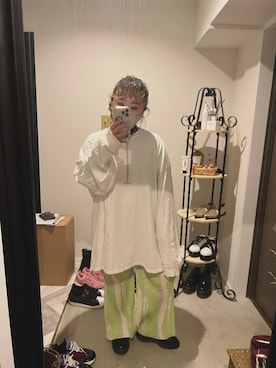 「ASTRAET（アストラット）のアイテム（アクセサリー）」を使った、azmi ○さん（レディース・151cm）の春コーディネート