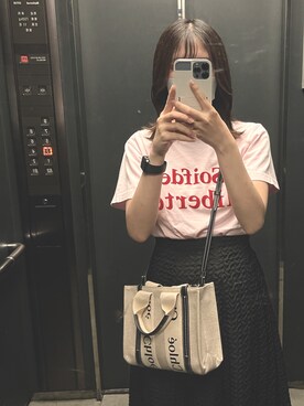 「CLAUSTRUM（クラウストルム）のアイテム」を使った、まさん（レディース・155cm）の夏コーディネート