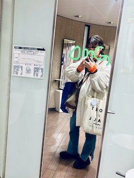「FIKA（フィカ）のアイテム（バッグ）」を使った、uzuさん（レディース・160cm）の冬コーディネート