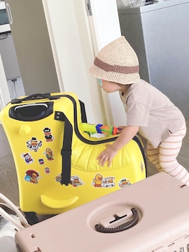 「アイテム（パンツ）」を使った、micchiさん（レディース・100cm）の夏コーディネート
