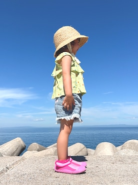 「アイテム（パンツ）」を使った、micchiさん（レディース・100cm）の夏コーディネート