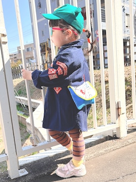 「アイテム（パンツ）」を使った、micchiさん（レディース・100cm）の夏コーディネート