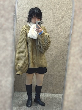 「I_am（アイアム）のアイテム」を使った、あきさん（レディース・155cm）の秋コーディネート