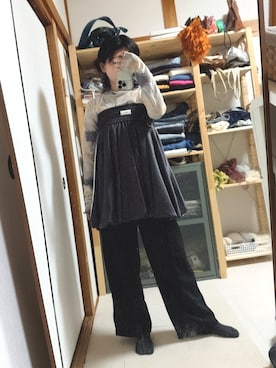 「VACANCY（ヴァカンシー）のアイテム」を使った、あきさん（レディース・155cm）の秋コーディネート