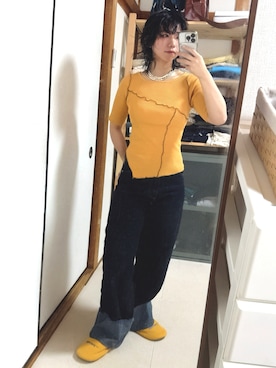 あきさん（骨格ウェーブ・レディース・155cm）の秋コーディネート