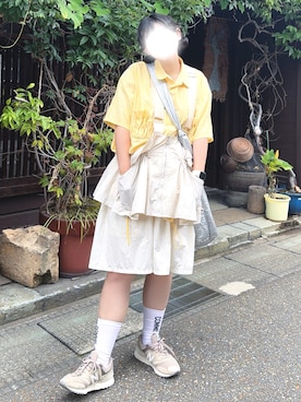 「leimn（レイムン）のアイテム」を使った、あきさん（レディース・155cm）の夏コーディネート