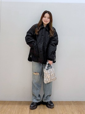 Lunaさん（レディース・155cm）の冬コーディネート