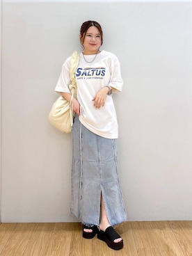 Lunaさん（レディース・155cm）の春コーディネート