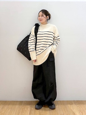 Lunaさん(レディース・155cm)の冬コーディネート