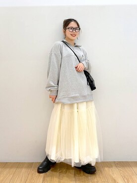Lunaさん（レディース・154cm）の秋コーディネート
