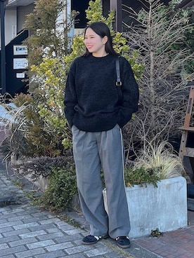 Lunaさん（レディース・155cm）の冬コーディネート