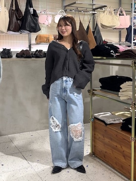 Lunaさん(レディース・155cm)の冬コーディネート