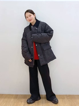 Lunaさん（レディース・155cm）の冬コーディネート