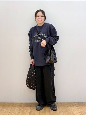 Lunaさん(レディース・155cm)の冬コーディネート