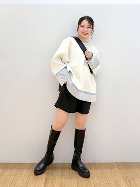 Lunaさん（レディース・154cm）の秋コーディネート