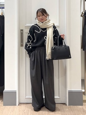 Lunaさん（レディース・155cm）の冬コーディネート