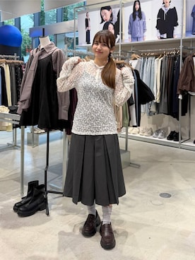 nanakoさん（レディース・156cm）の秋コーディネート