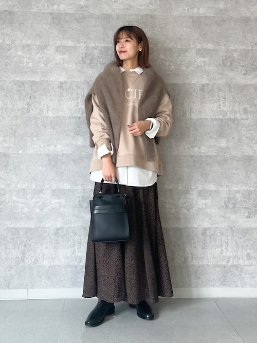 セール】花柄マキシスカート（スカート）｜Rouge vif Anna（ルージュ