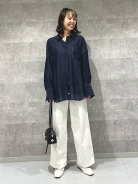 「PICHE ABAHOUSE（ピシェ アバハウス）のアイテム」を使った、Serenaさん（レディース・164cm）の春コーディネート