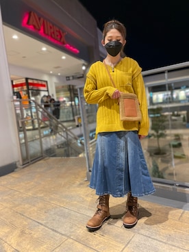 はるさん（レディース・162cm）の冬コーディネート