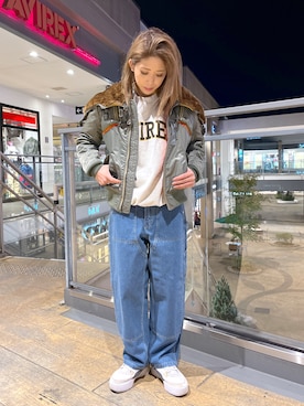 はるさん（レディース・162cm）の冬コーディネート