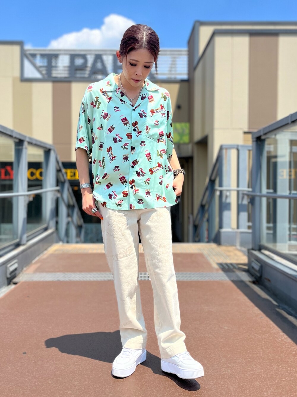 【schott】Hawaiian shirt neon sign CASINO Amazon.com: Neon Casino Hawaiian Shirts for Men - Short