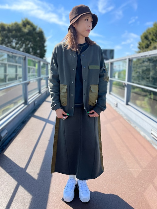 V12 ゴルフ スカート LOGO ZIP SKIRT V122221-SK07 ヴィ