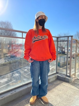 はるさん（レディース・162cm）の冬コーディネート