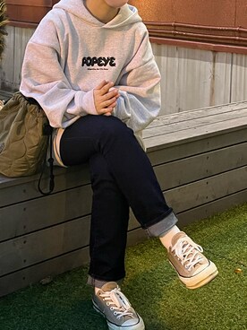 miiさん（レディース・154cm）の冬コーディネート