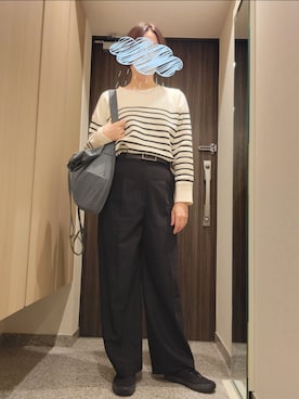「ジーユー(GU)」｜まぁさん（レディース・164cm）の春コーディネート