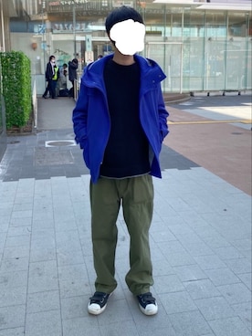 「ベイカーズパンツ」｜テコロさん（メンズ・172cm）の春コーディネート