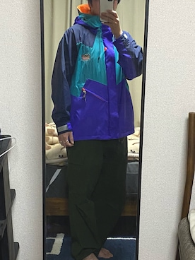 「is-ness（イズネス）のアイテム（ジャケット/アウター）」を使った、MIOZAさん（メンズ・173cm）の冬コーディネート