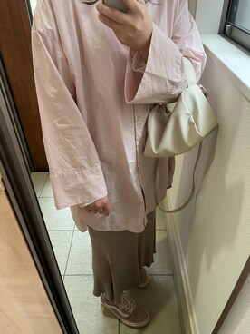 Rさん（レディース・156cm）の春コーディネート