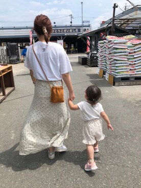 Rさん（レディース・156cm）の夏コーディネート