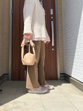 Rさん（レディース・156cm）の春コーディネート