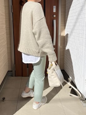 Rさん（レディース・156cm）の秋コーディネート