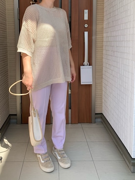 Rさん（レディース・156cm）の夏コーディネート