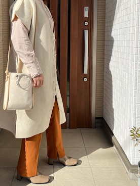 Rさん(レディース・156cm)の冬コーディネート