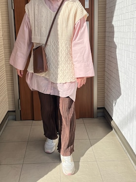 Rさん(レディース・156cm)の冬コーディネート