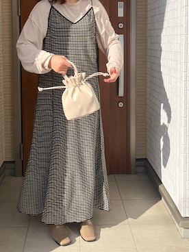 Rさん(レディース・156cm)の冬コーディネート