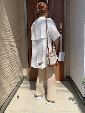 Rさん（レディース・156cm）の夏コーディネート