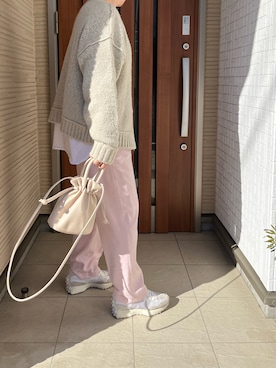 Rさん（レディース・156cm）の秋コーディネート