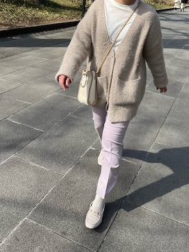 Rさん（レディース・156cm）の冬コーディネート